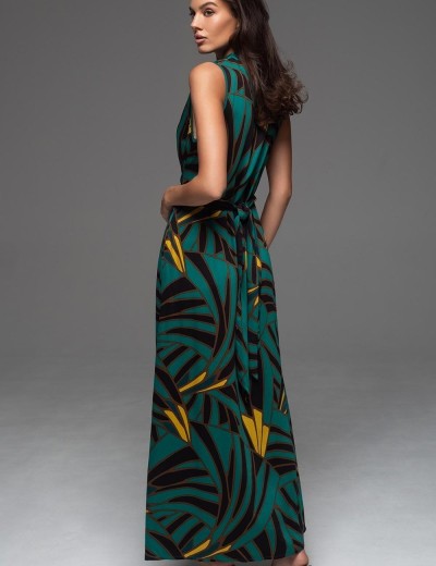 Сарафан из шёлковой вискозы Mia-Amore MALACHITE 5530, Цвет: мультиколор, Размеры: S, изображение 2