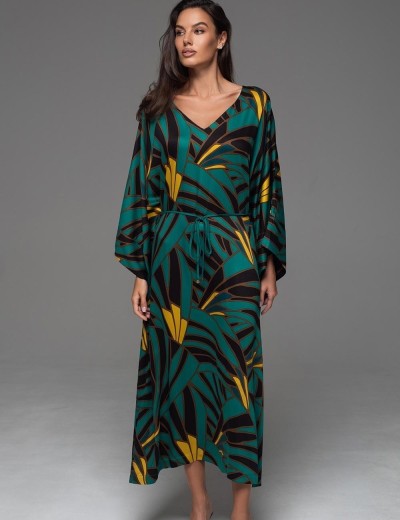 Туника с широкими рукавами Mia-Amore MALACHITE 5537, Цвет: мультиколор, Размеры: 2XL/3XL, изображение 4