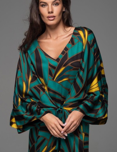 Туника с широкими рукавами Mia-Amore MALACHITE 5537, Цвет: мультиколор, Размеры: 2XL/3XL, изображение 3