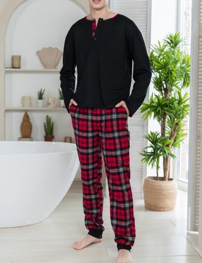 Мужская пижама Mia-Amore Mr&Mrs SMITH 5109 красно-черный, Цвет: красно-черный, Размеры: XL, изображение 3