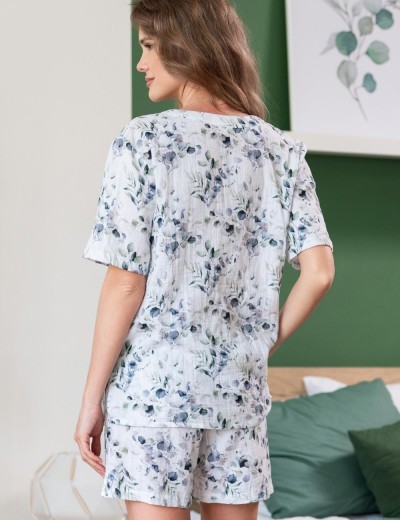 Хлопковая пижама с шортами Mia-Amore SELESTINA 5442, Цвет: мультицвет, Размеры: 3XL, изображение 2