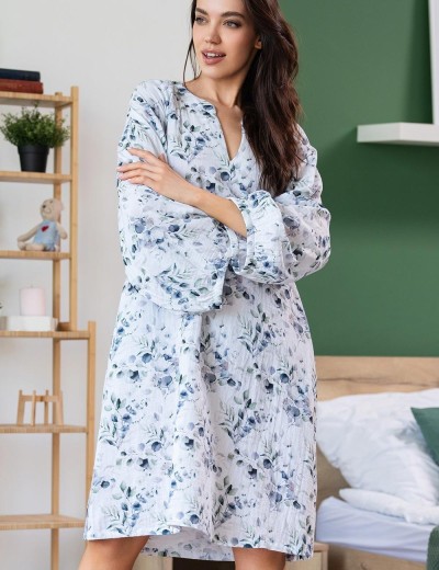 Домашняя туника из хлопка Mia-Amore SELESTINA 5444, Цвет: мультицвет, Размеры: L/XL, изображение 3