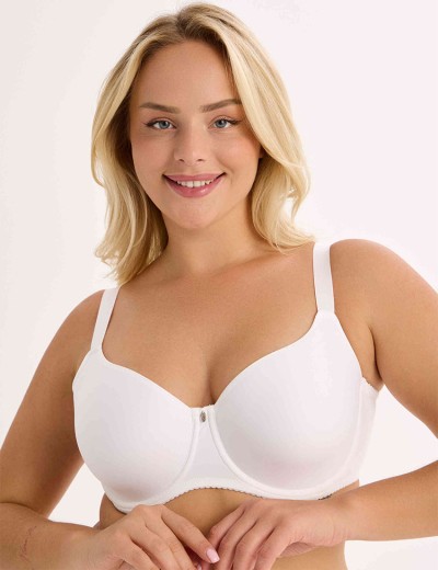 Бюстгальтер спейсер Milavitsa 109140 белый, Цвет: белый, Размеры: 100C, изображение 5