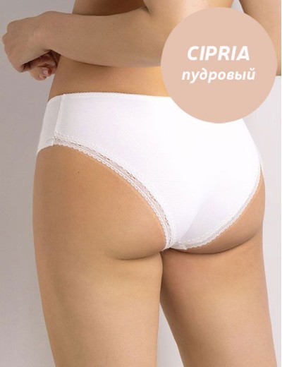 Высокие трусы слипы Sielei DARLING 1879 cipria, Цвет: cipria (пудровый), Размеры: M, изображение 2