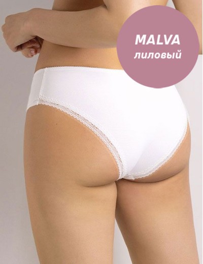 Высокие трусы слипы Sielei DARLING 1879 malva, Цвет: malva (лиловый), Размеры: 2XL, изображение 2
