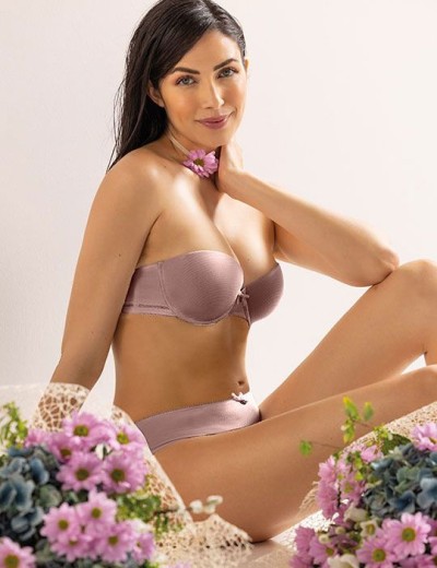 Высокие трусы слипы Sielei DARLING 1879 malva, Цвет: malva (лиловый), Размеры: 2XL, изображение 3