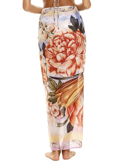 Пляжное парео Agua Bendita 12281 MARINE NUME, Цвет: белый, Размеры: UN, изображение 2