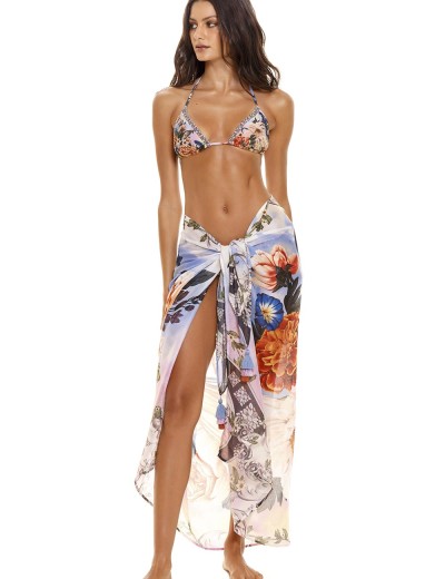 Пляжное парео Agua Bendita 12281 MARINE NUME, Цвет: белый, Размеры: UN, изображение 3