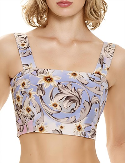 Топ на широких бретелях Agua Bendita 12288 LEAH NUMEN, Цвет: голубой, Размеры: S, изображение 2