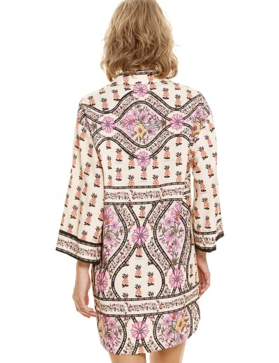 Пляжная туника-рубашка Agua Bendita 12823 CHRISSY AGUJA, Цвет: белый, Размеры: S, изображение 2