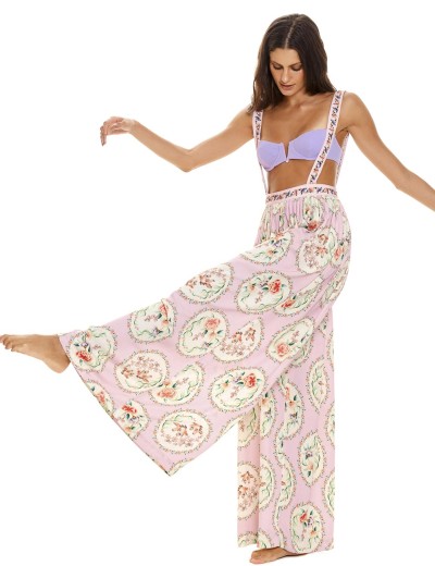 Пляжные брюки свободного кроя Agua Bendita 13167 KENNER KORIN, Цвет: розовый, Размеры: L, изображение 5