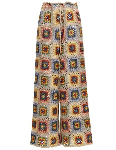 Ажурные пляжные брюки Agua Bendita 15191 ROOTS HARVEST, Цвет: белый, Размеры: M, изображение 5