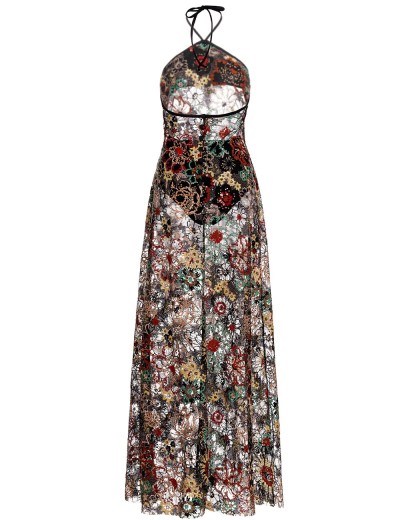 Полупрозрачное пляжное платье Agua Bendita 15454 SARI DAWN, Цвет: черный, Размеры: S, изображение 4