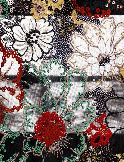 Полупрозрачное пляжное платье Agua Bendita 15454 SARI DAWN, Цвет: черный, Размеры: S, изображение 5