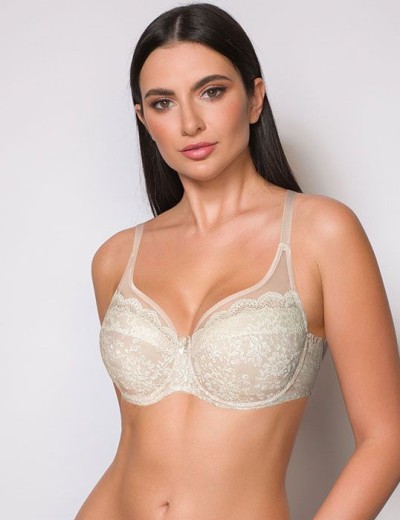 Бюстгальтер на поролоне Albina L AMANDA 8082 серебристый пион, Цвет: серебристый пион, Размеры: 85F, изображение 2