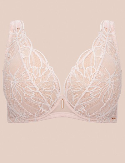 Бюстгальтер на большую грудь Alles FIZZY DELIGHT M plus bralette бежевый, Цвет: бежевый, Размеры: 65H, изображение 9