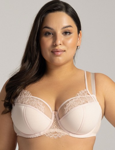 Бюстгальтер полупоролон Ava SERENITY 2163 PU powdery, Цвет: пудра, Размеры: 75E, изображение 5