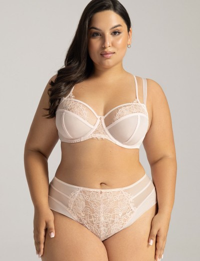 Трусы слипы Ava SERENITY 2164 figi powdery, Цвет: пудра, Размеры: 3XL, изображение 3