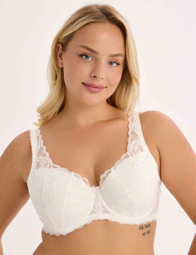 Бюстгальтер с поролоном Elli 3037 молоко, Цвет: молоко, Размеры: 80C, изображение 5