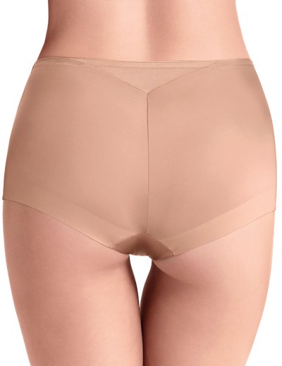Высокие гладкие трусы Lormar ULTRA culotte bronze skin, Цвет: bronze skin (кофе), Размеры: M, изображение 2
