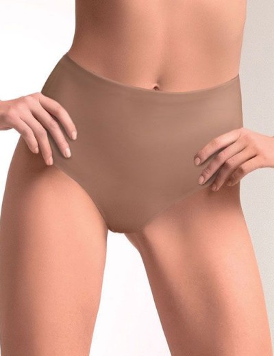 Высокие гладкие трусы Lormar ULTRA culotte bronze skin, Цвет: bronze skin (кофе), Размеры: M, изображение 6