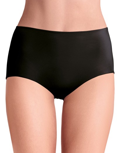 Высокие гладкие трусы Lormar ULTRA culotte nero, Цвет: nero (черный), Размеры: M, изображение 3