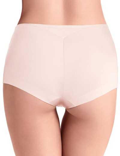 Высокие гладкие трусы Lormar ULTRA culotte talco, Цвет: talco (пудровый), Размеры: M, изображение 2