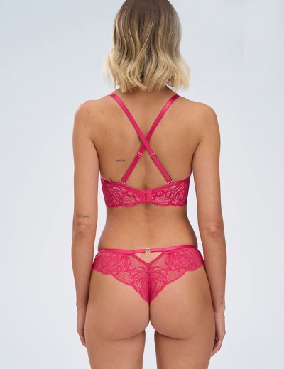 Трусы бразилиана Alles EUPHORIC ROUGE brazyliany, Цвет: фуксия, Размеры: S, изображение 4