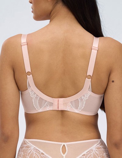 Мягкий кружевной бюстгальтер Alles FIZZY DELIGHT M бежевый, Цвет: бежевый, Размеры: 65G, изображение 2