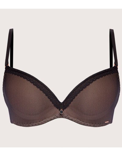 Бюстгальтер двойной пуш-ап Alles NOCTURN 03 super P-UP черный, Цвет: черный, Размеры: 70B, изображение 7