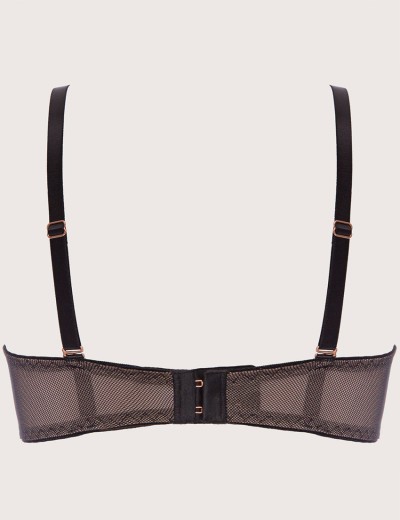 Бюстгальтер двойной пуш-ап Alles NOCTURN 03 super P-UP черный, Цвет: черный, Размеры: 70B, изображение 8