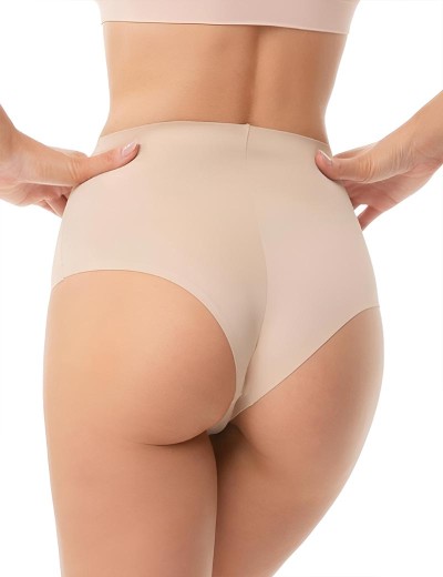 Высокие трусы бразилиана Julimex AMBER BRASIL MAXI бежевый, Цвет: бежевый, Размеры: M, изображение 2