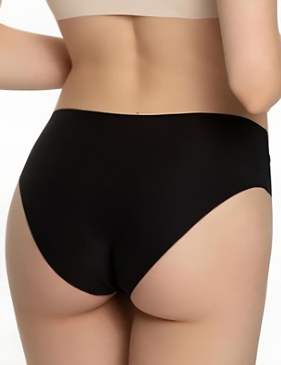 Бесшовные трусы слипы Julimex MOUSSE CLASSIC чёрный, Цвет: чёрный, Размеры: XL/2XL, изображение 2