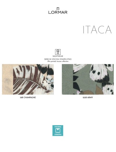 Пижама футболка с шортами Lormar ITACA 652585CO verde army, Цвет: verde army (хаки), Размеры: S, изображение 4