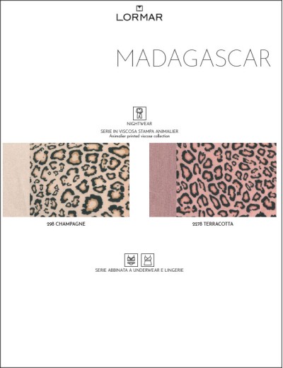 Пижама топ с шортами Lormar MADAGASCAR 652593CO terracotta, Цвет: terracotta (кофе), Размеры: XL, изображение 3