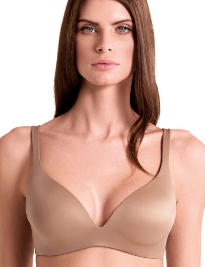 Формованный бюстгальтер без косточек Lormar SHINE bronze skin, Цвет: bronze skin (кофе), Размеры: 85C, изображение 4