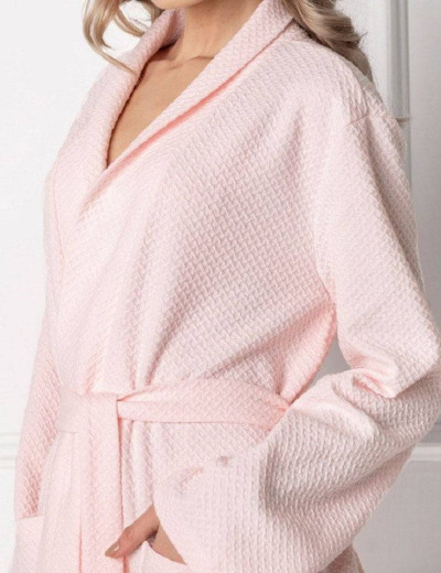 Халат Aruelle MARSHMALLOW LONG PINK, Цвет: розовый, Размеры: L, изображение 3