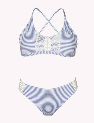 Купальник Ysabel Mora 81219 LUZ белый/голубой, Цвет: белый/голубой, Размеры: 70B, изображение 2