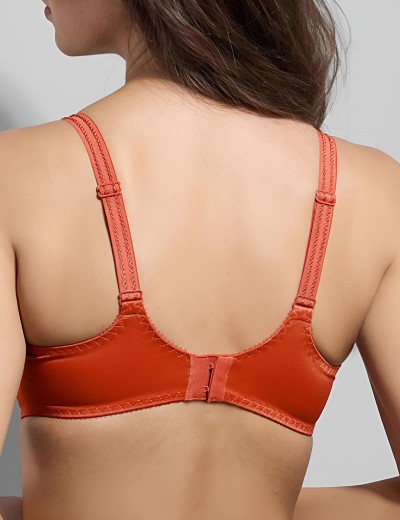 Мягкий бюстгальтер Empreinte 08226 PAOLA терракотовый, Цвет: терракотовый, Размеры: 75D, изображение 2