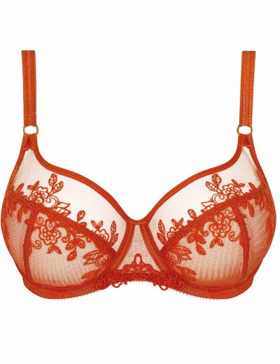 Мягкий бюстгальтер Empreinte 08226 PAOLA терракотовый, Цвет: терракотовый, Размеры: 75D, изображение 5