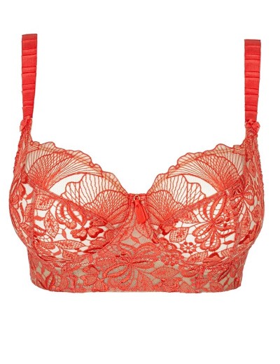 Бюстье с мягкими чашками Empreinte 11204 AGATHE закат, Цвет: закат, Размеры: 75D, изображение 4