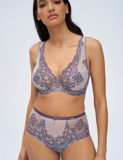 Трусы слипы комфорт Alles BAROQUE ULTRA classic, Цвет: голубой, Размеры: M, изображение 3