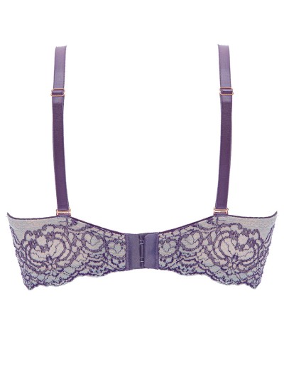 Бюстгальтер пуш-ап без косточек Alles BAROQUE ULTRA super P-UP, Цвет: голубой, Размеры: 70B, изображение 7