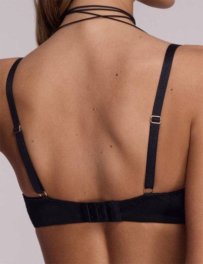 Бюстгальтер с вкладышами пуш-ап Ava INFINITY 2176 U Push Up black, Цвет: черный, Размеры: 75D, изображение 2 Бюстгальтер с вкладышами пуш-ап Ava INFINITY 2176 U Push Up black, Цвет: черный, Размеры: 75D, изображение 2