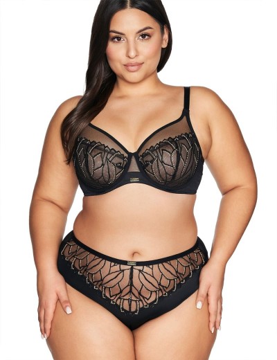 Трусы бразилиана Ava MIRAY 2116 brazilian Black, Цвет: черный, Размеры: M, изображение 4