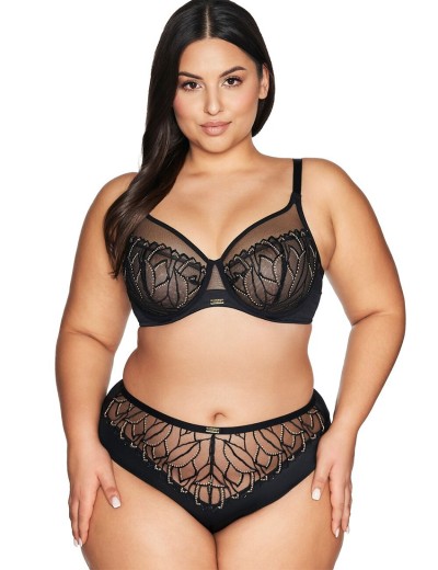 Трусы бразилиана Ava MIRAY 2115 brazilian Black, Цвет: черный, Размеры: L, изображение 3