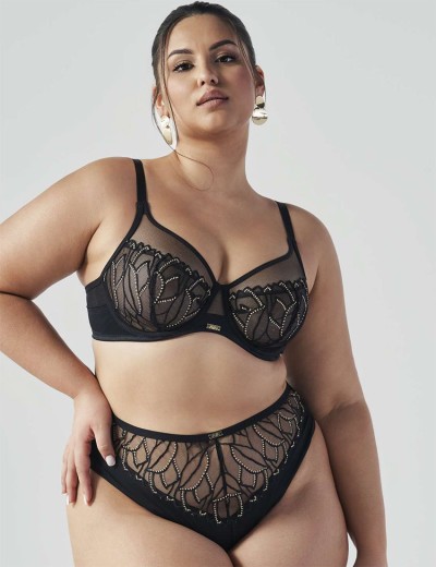 Трусы бразилиана Ava MIRAY 2116 brazilian Black, Цвет: черный, Размеры: M, изображение 3