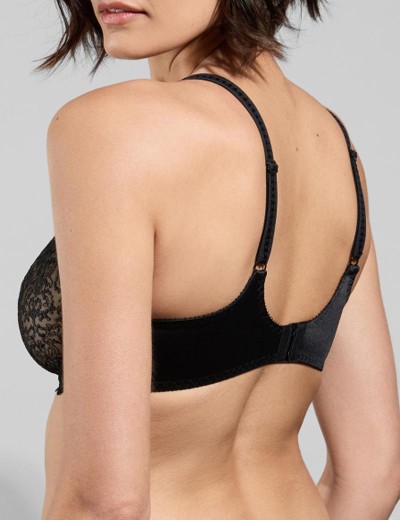 Мягкий бюстгальтер Empreinte 07151 CASSIOPEE чёрный, Цвет: чёрный, Размеры: 70E, изображение 2