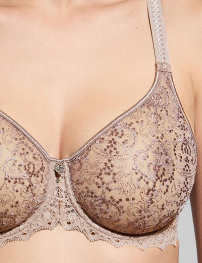 Мягкий бюстгальтер Empreinte 07151 CASSIOPEE дикая роза, Цвет: дикая роза, Размеры: 65G, изображение 4