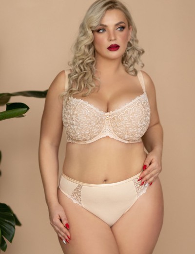 Кружевной бюстгальтер балконет Kris Line BETTY COFFEE halfcupsoft, Цвет: бежевый, Размеры: 65K, изображение 7 Кружевной бюстгальтер балконет Kris Line BETTY COFFEE halfcupsoft, Цвет: бежевый, Размеры: 65K, изображение 7